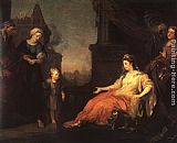 Moses Brought Before Pharaoh's Daughter by William Hogarth